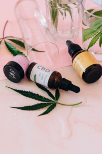 Assortment of CBD products